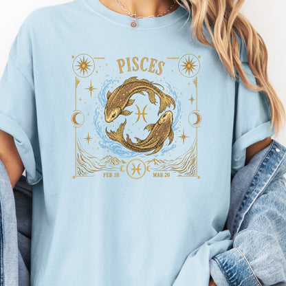 Pisces Gold Shirt