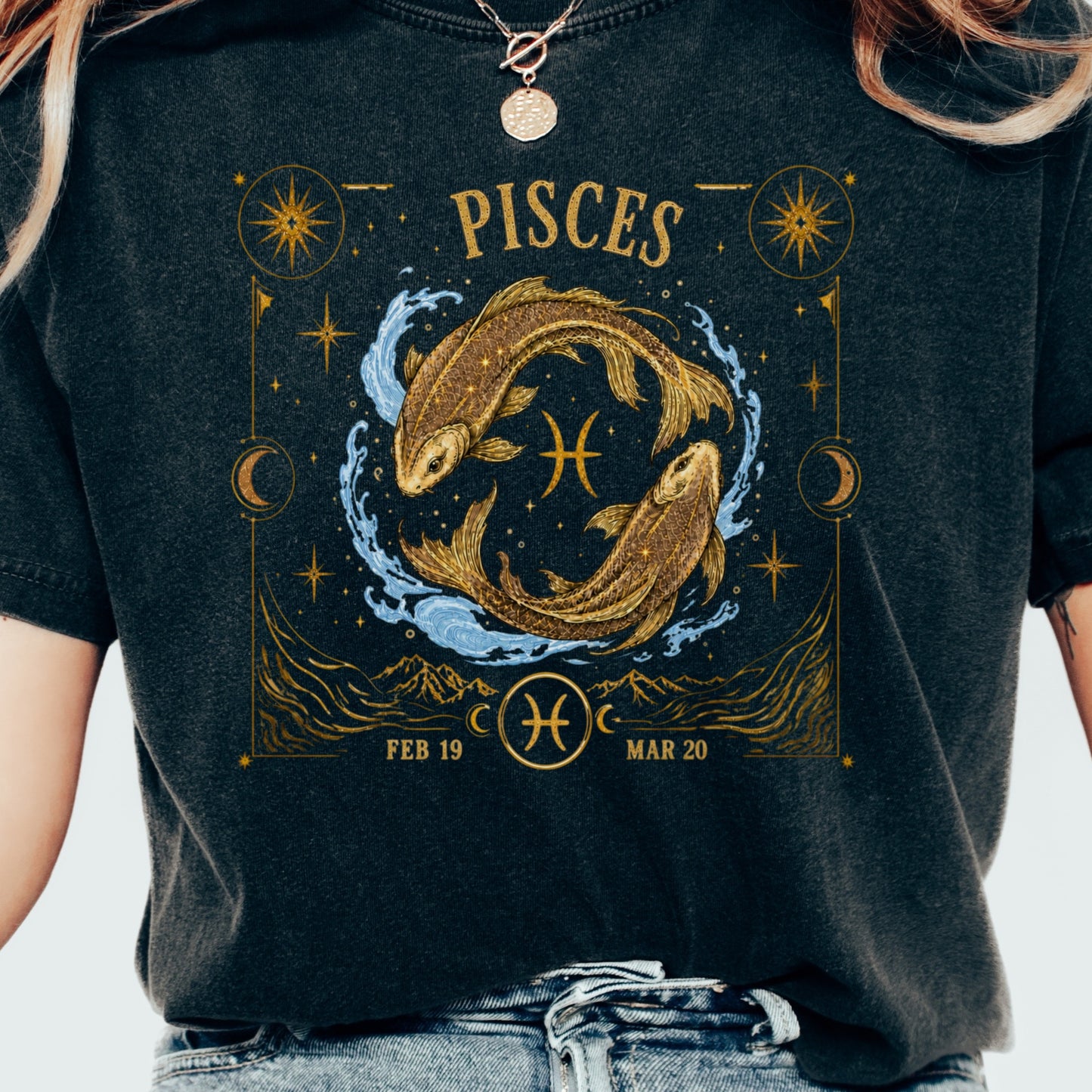 Pisces Gold Shirt