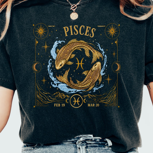 Pisces Gold Shirt