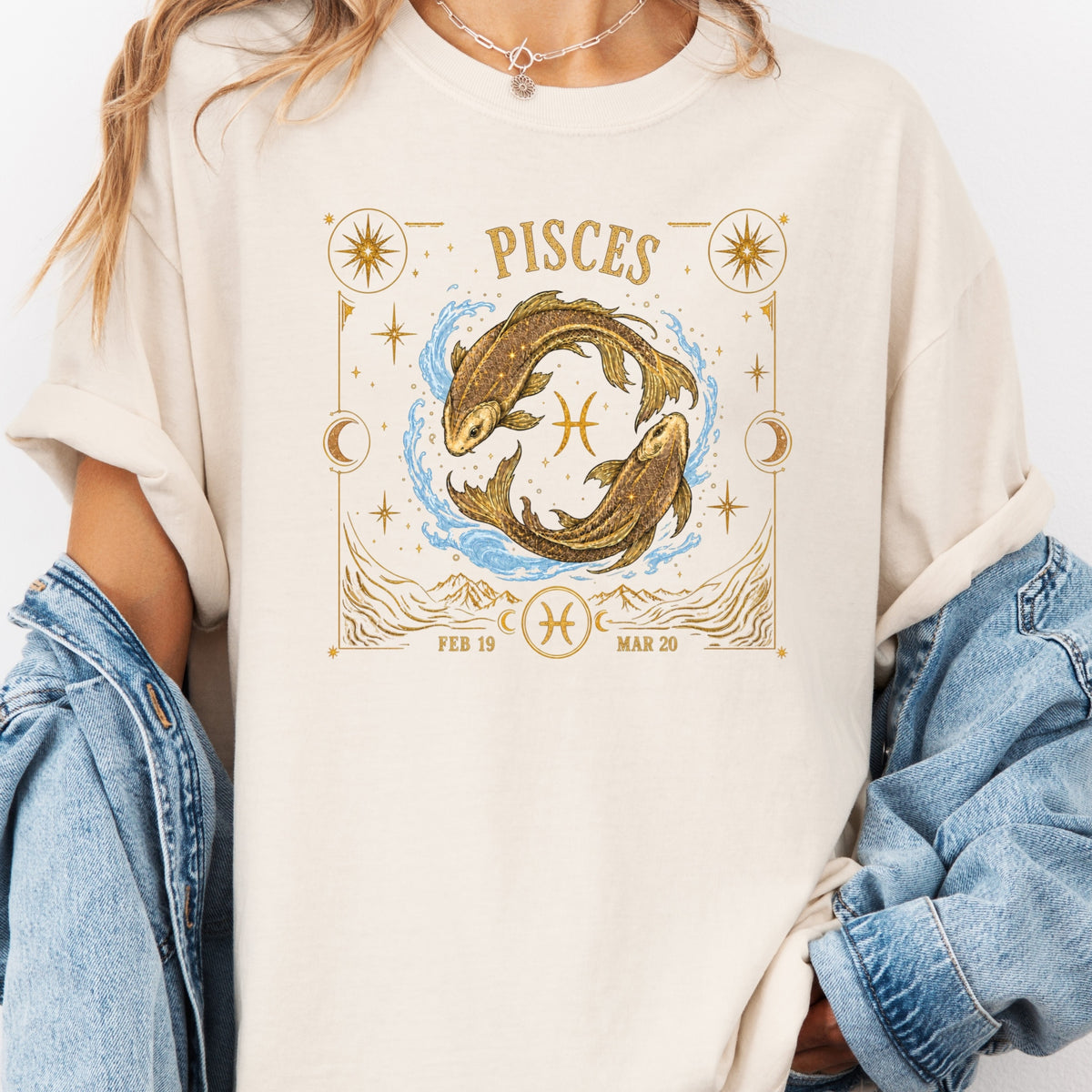 Pisces Gold Shirt