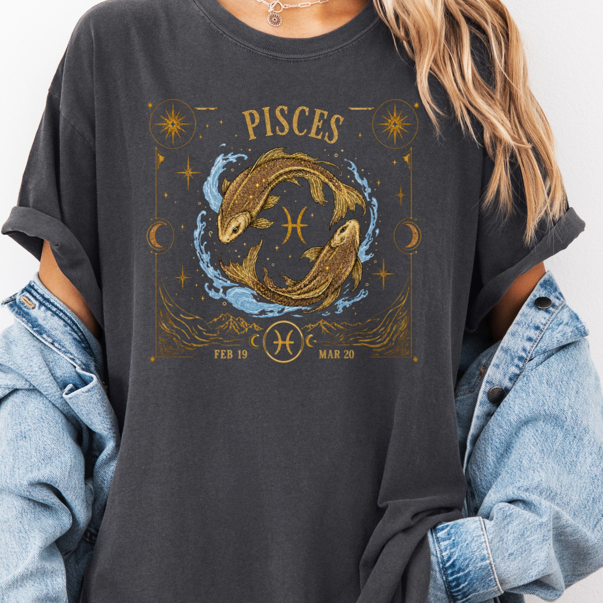 Pisces Gold Shirt