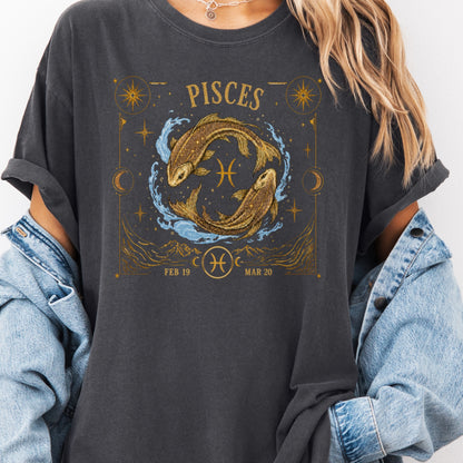 Pisces Gold Shirt