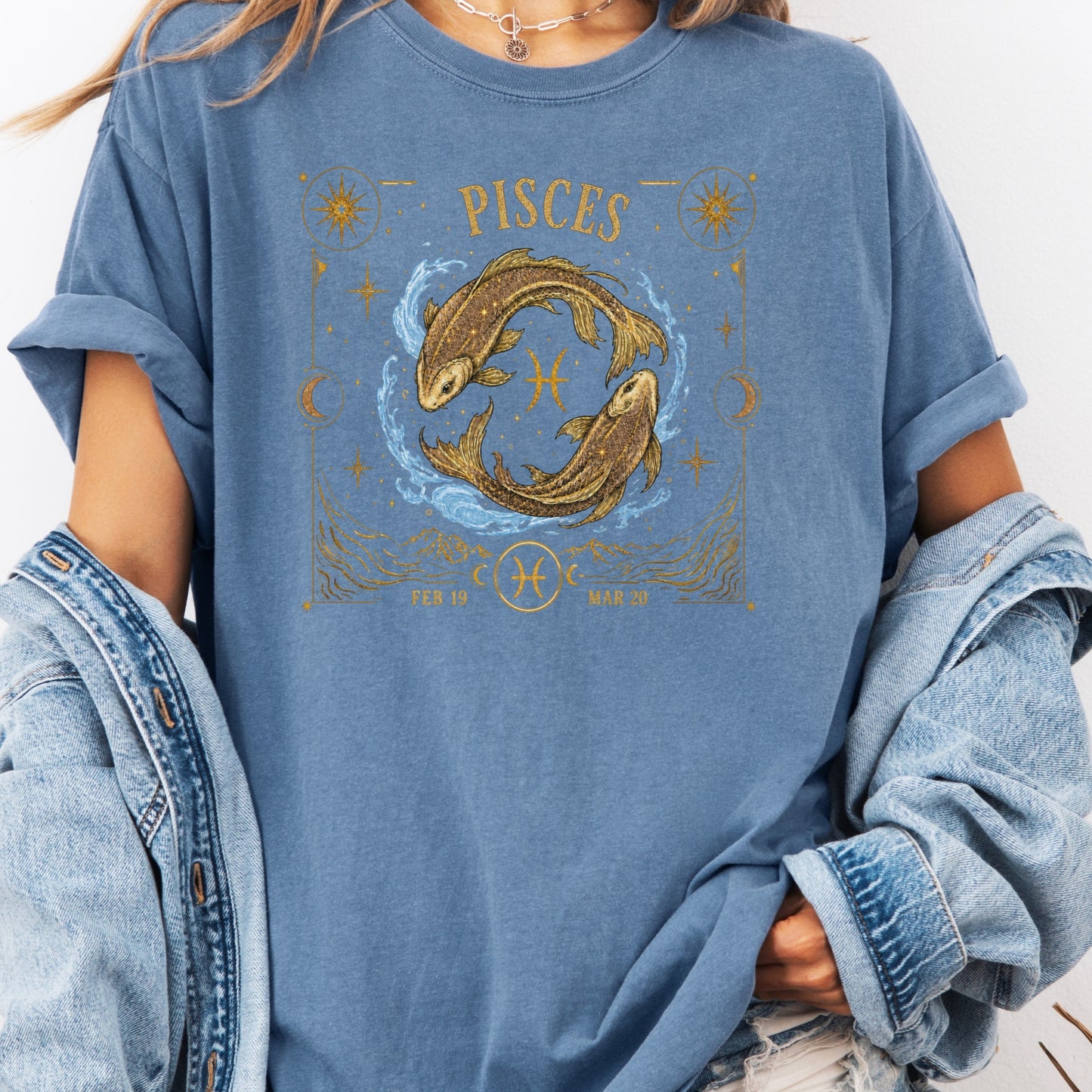 Pisces Gold Shirt