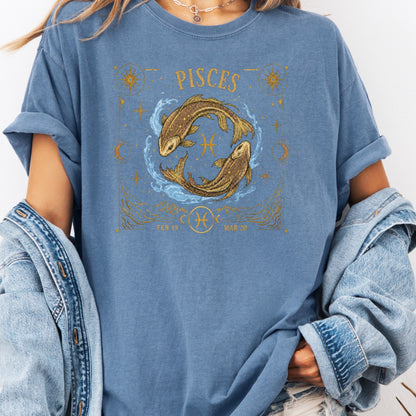 Pisces Gold Shirt