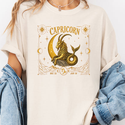 Capricorn Gold Shirt