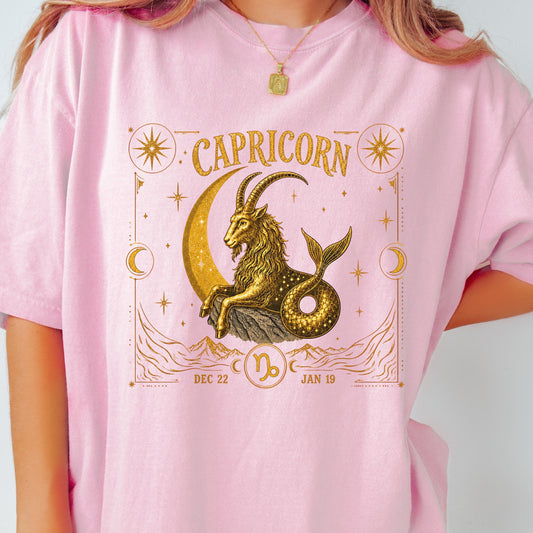 Capricorn Gold Shirt