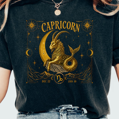 Capricorn Gold Shirt