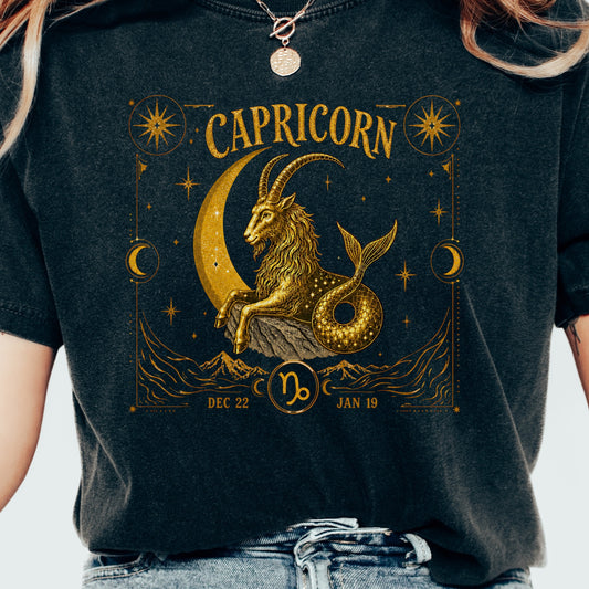 Capricorn Gold Shirt