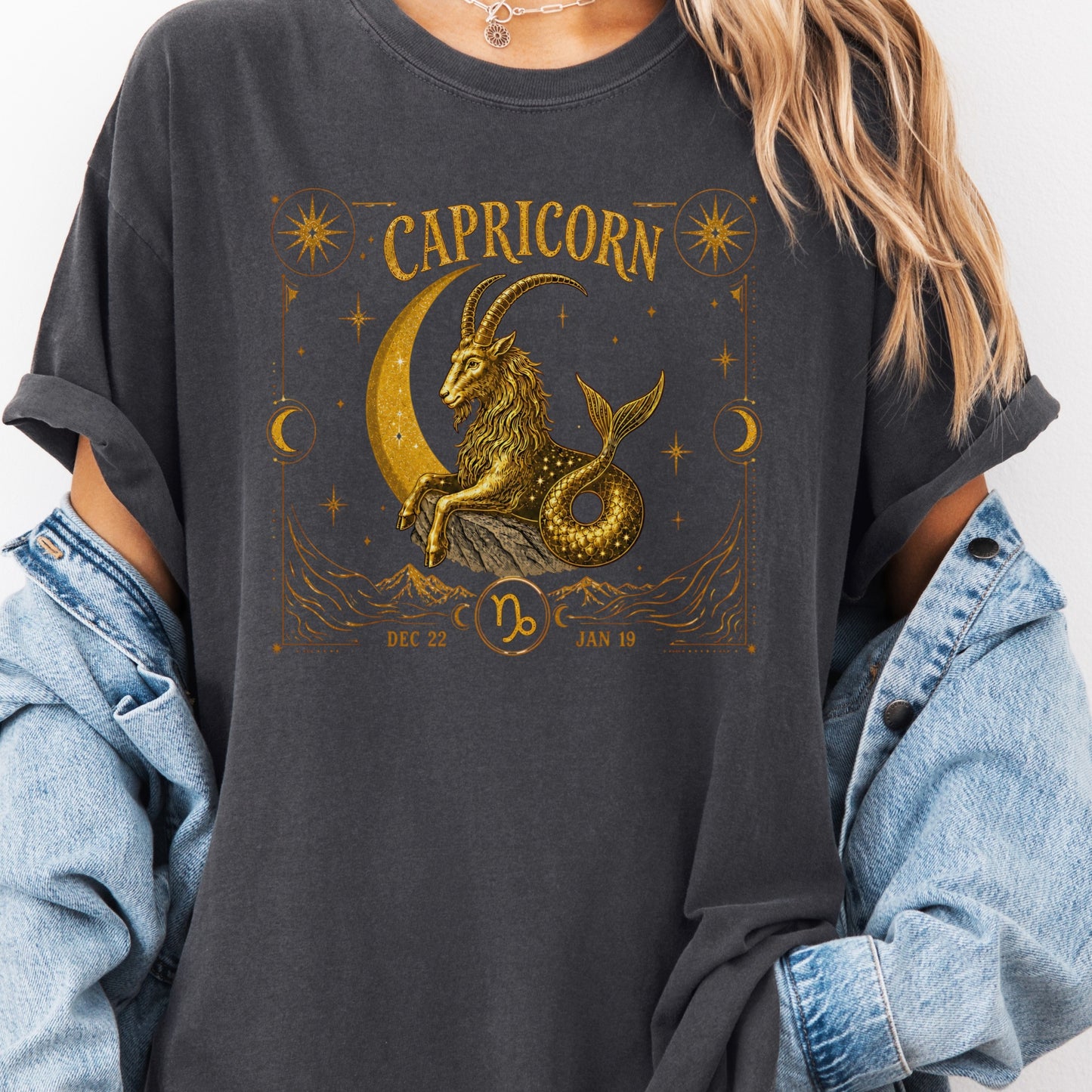 Capricorn Gold Shirt