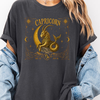 Capricorn Gold Shirt