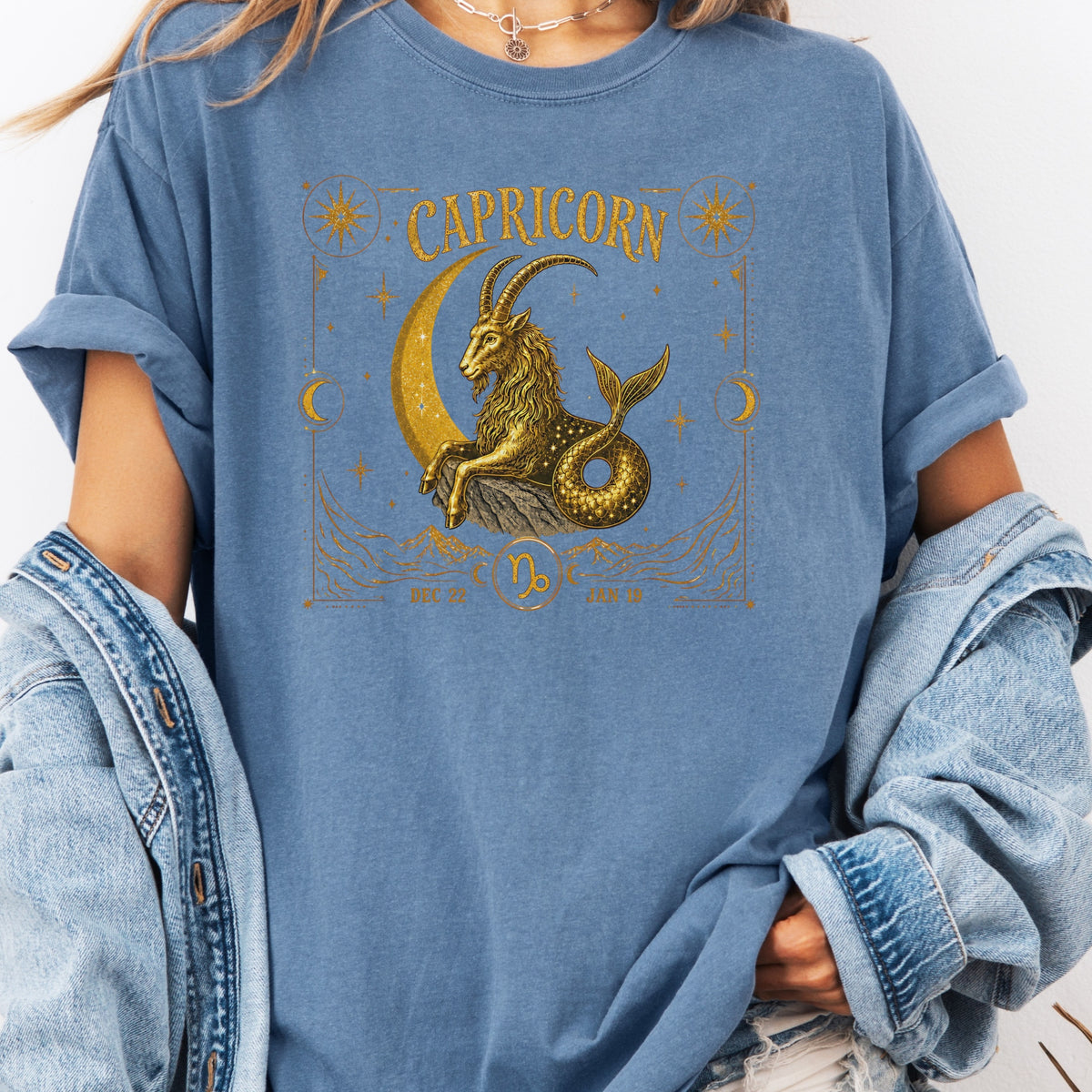 Capricorn Gold Shirt