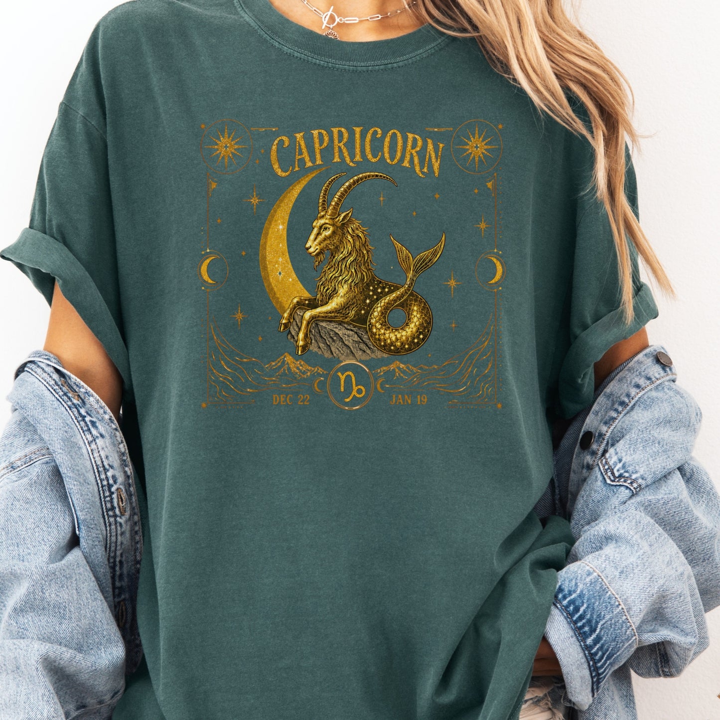 Capricorn Gold Shirt