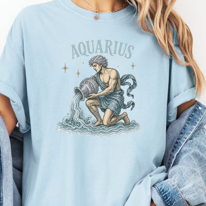 Aquarius Gold Shirt