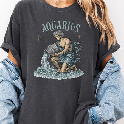 Aquarius Gold Shirt