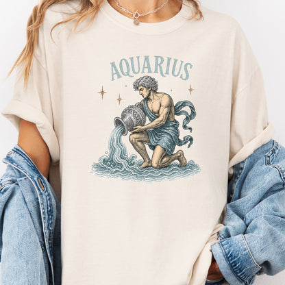 Aquarius Gold Shirt