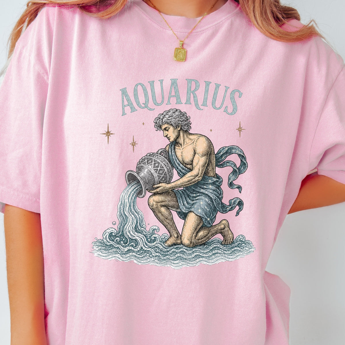 Aquarius Gold Shirt