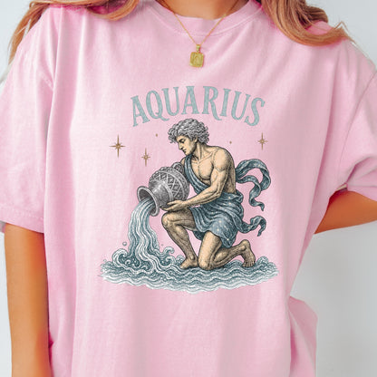 Aquarius Gold Shirt