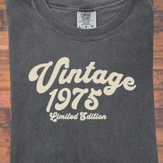 1975 Vintage Birthday Shirt