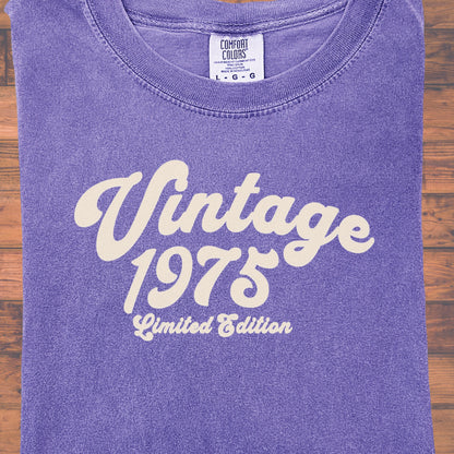 1975 Vintage Birthday Shirt