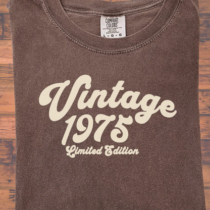 1975 Vintage Birthday Shirt