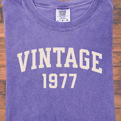 1975 Vintage Birthday Shirt