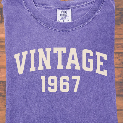 1967 Vintage Birthday Shirt