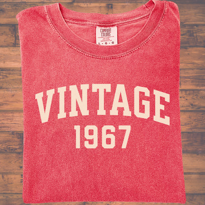 1967 Vintage Birthday Shirt