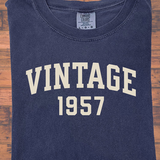 1957 Vintage Birthday Shirt
