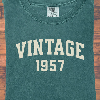 1957 Vintage Birthday Shirt
