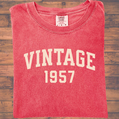 1957 Vintage Birthday Shirt