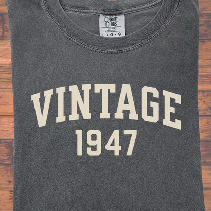 1947 Vintage Birthday Shirt
