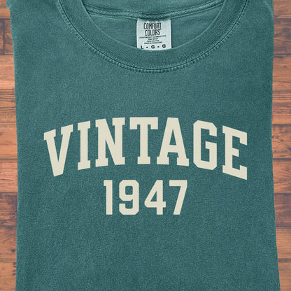 1947 Vintage Birthday Shirt