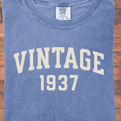 1937 Vintage Birthday Shirt