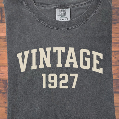 1927 Vintage Birthday Shirt