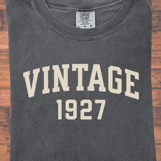 1927 Vintage Birthday Shirt