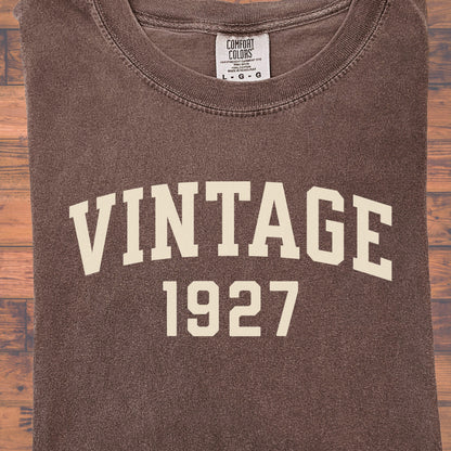 1927 Vintage Birthday Shirt