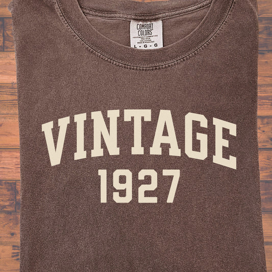 1927 Vintage Birthday Shirt