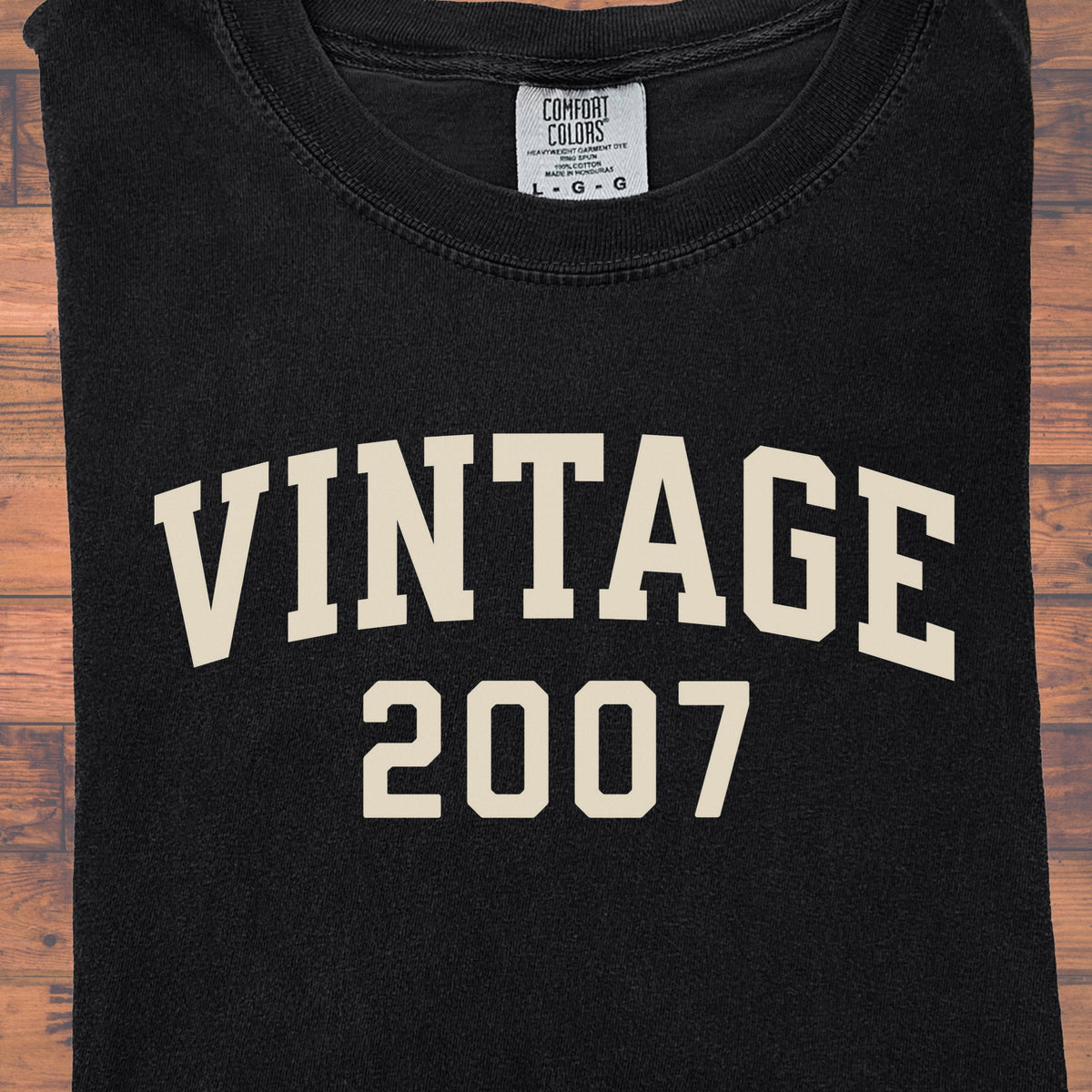2007 Vintage Birthday Shirt