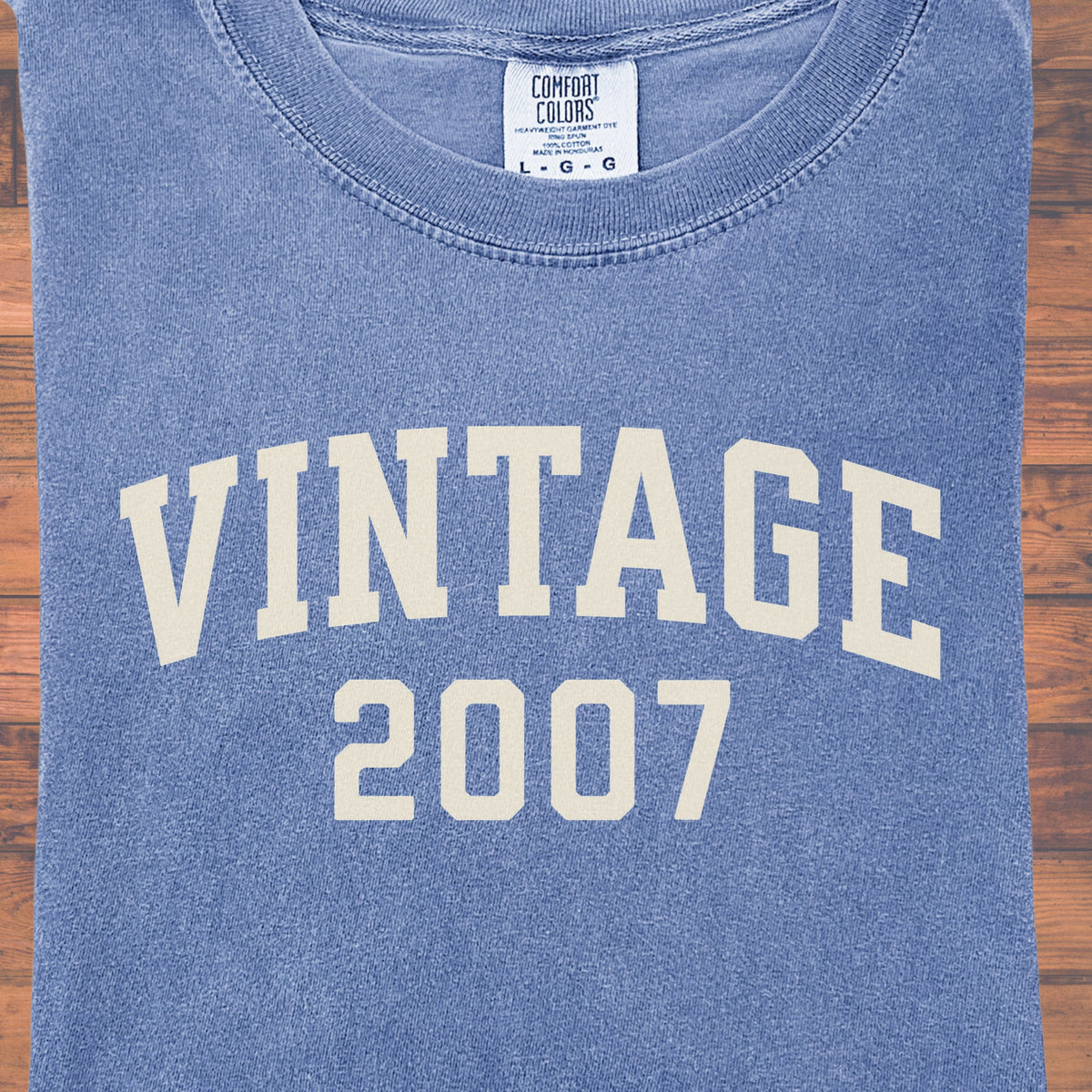 2007 Vintage Birthday Shirt