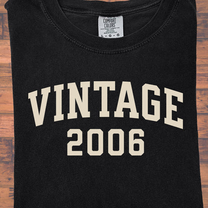 2006 Vintage Birthday Shirt