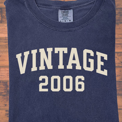 2006 Vintage Birthday Shirt