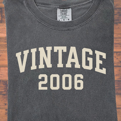 2006 Vintage Birthday Shirt