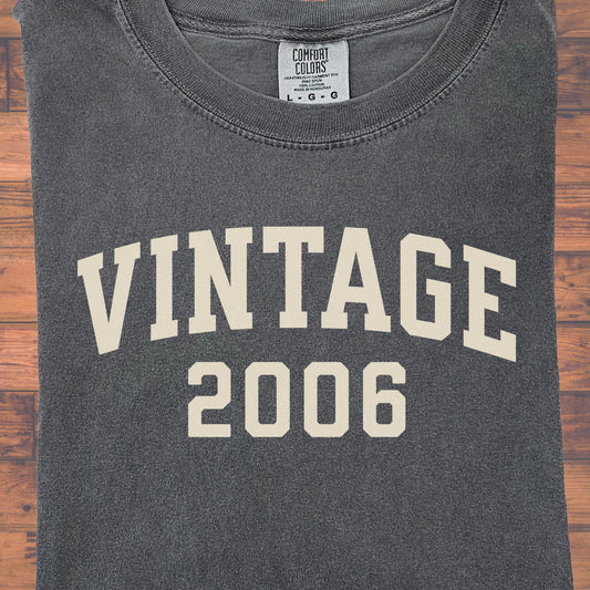 2006 Vintage Birthday Shirt