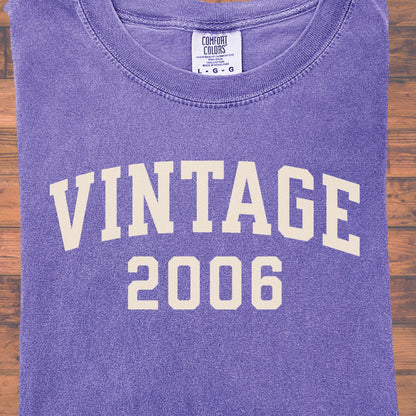 2006 Vintage Birthday Shirt