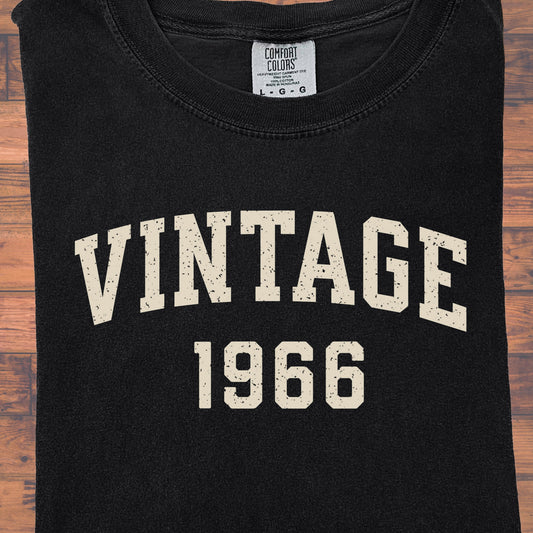 1966 Vintage Birthday Shirt