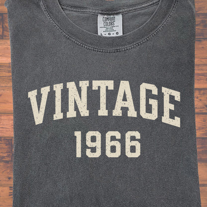 1966 Vintage Birthday Shirt
