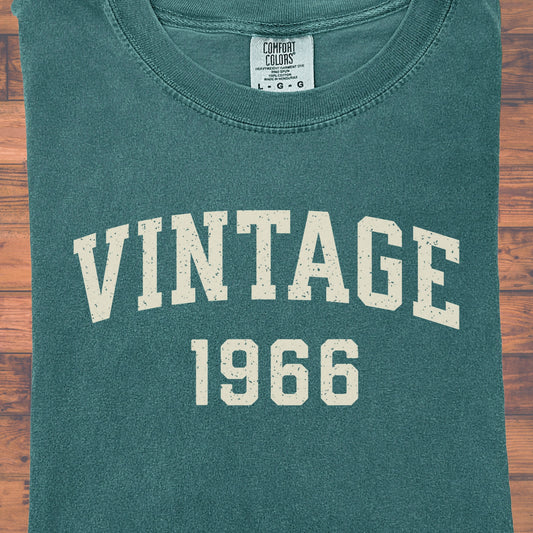 1966 Vintage Birthday Shirt