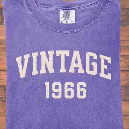 1966 Vintage Birthday Shirt
