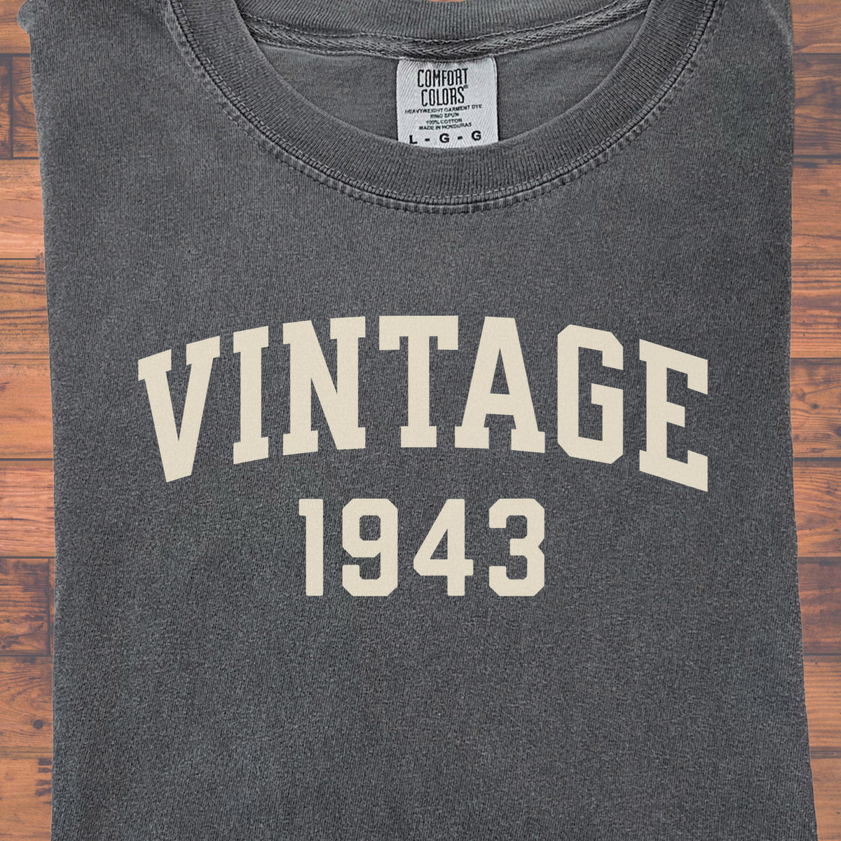 1943 Vintage Birthday Shirt
