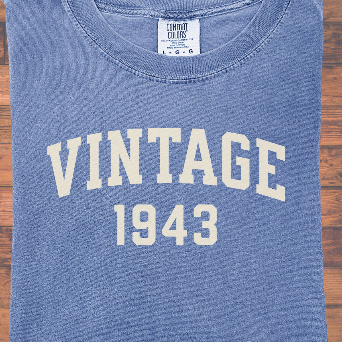 1943 Vintage Birthday Shirt
